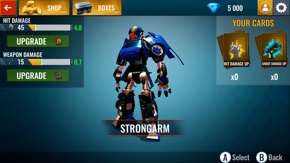 Robot Car War: Transform Battle Machines Screenshot