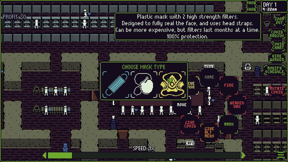 Covid Simulator Screenshot