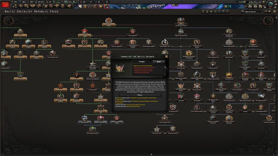 Hearts of Iron IV: No Step Back Screenshot
