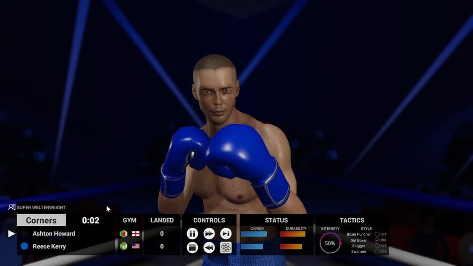 Boxing Club Manager Screenshot