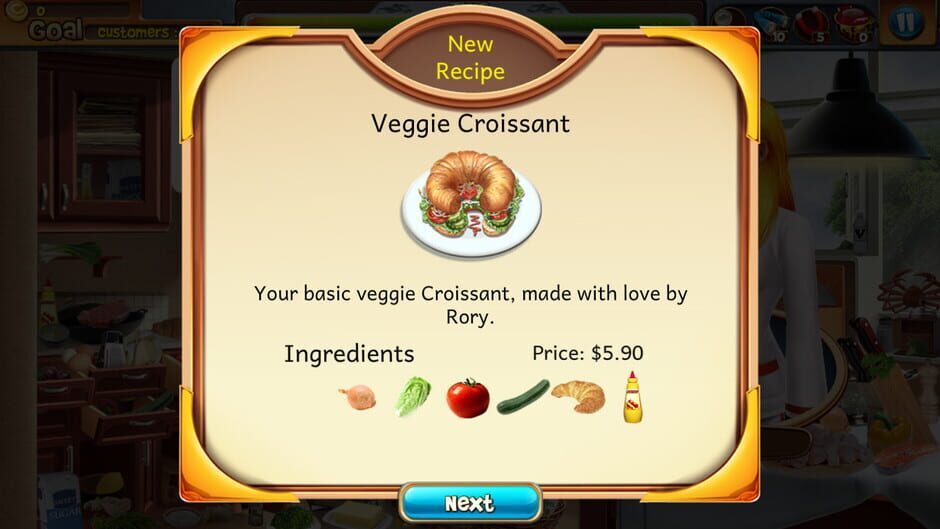 Rory's Restaurant: Origins Screenshot