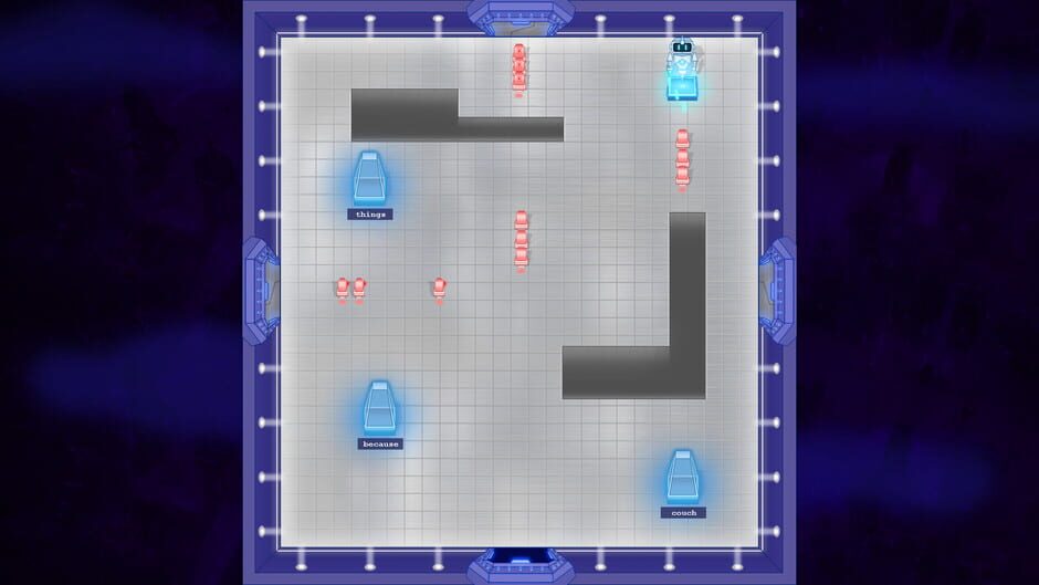สกรีนช็อตจาก Tyroom vs. Typing Gunner (รูปที่ 2)