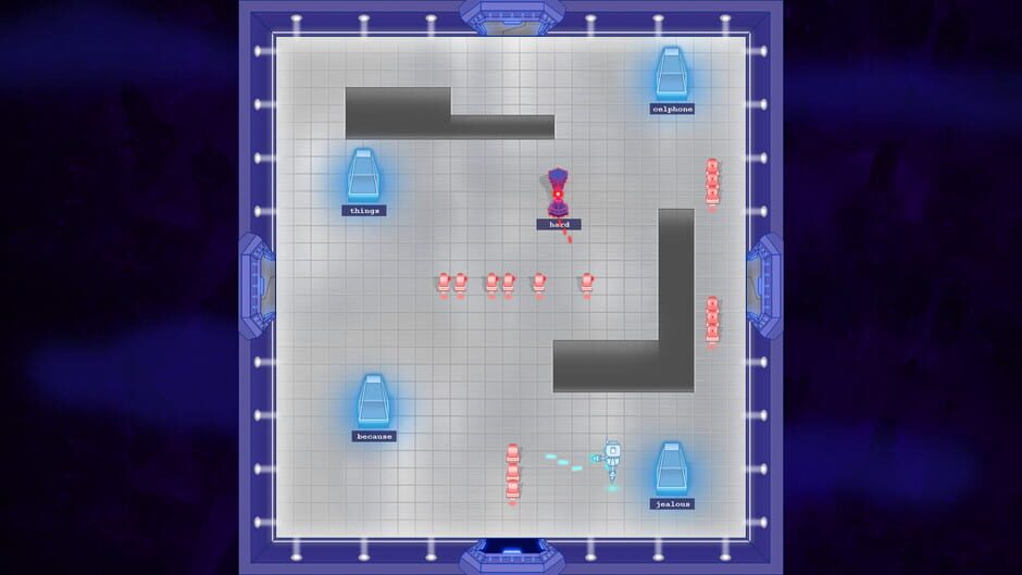 สกรีนช็อตจาก Tyroom vs. Typing Gunner (รูปที่ 4)