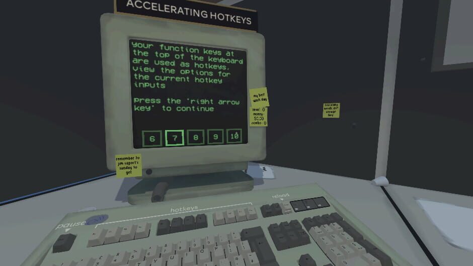 Accelerating Hotkeys Screenshot