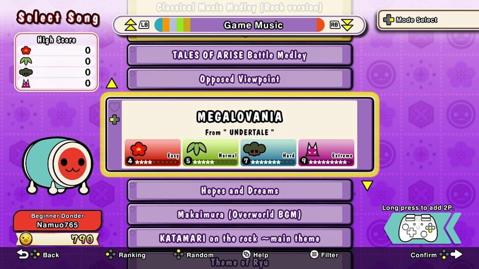 Taiko no Tatsujin: The Drum Master! Screenshot