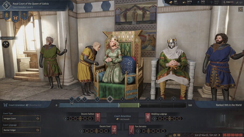 Crusader Kings III: Royal Court Screenshot