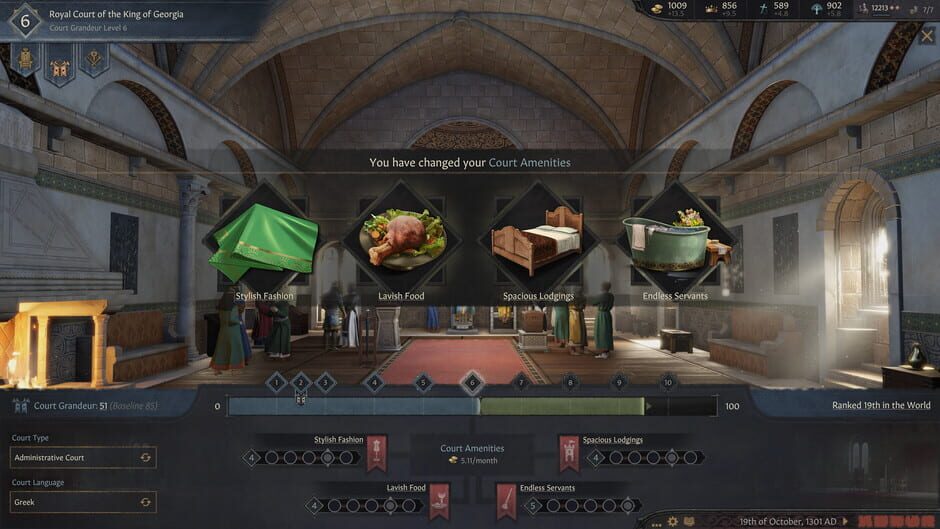 Crusader Kings III: Royal Court Screenshot