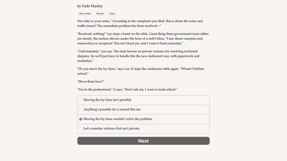 Social Services of the Doomed Screenshot