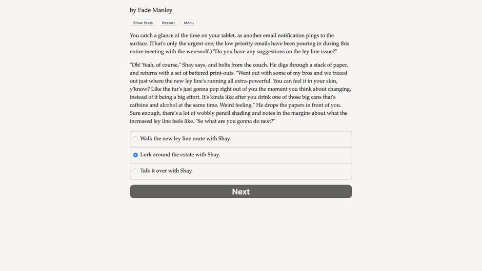 Social Services of the Doomed Screenshot