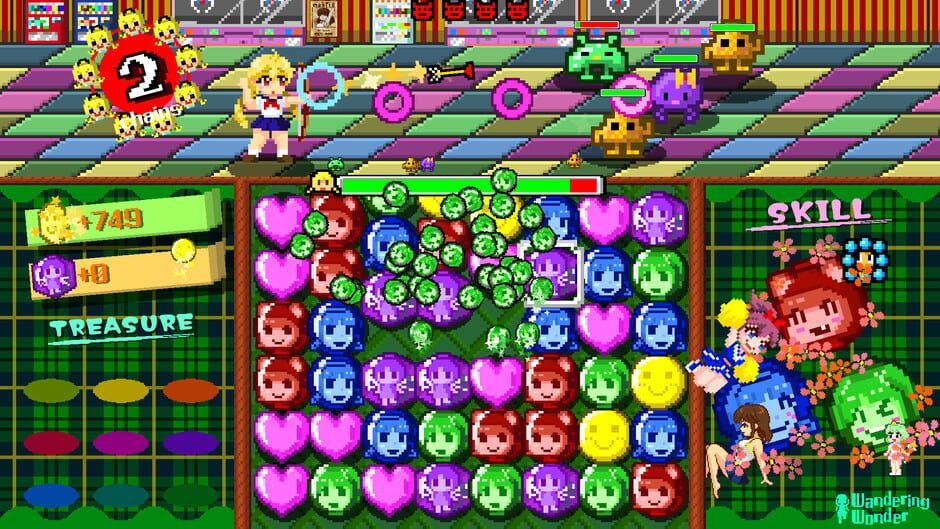 Puzzle Battler! Mirai Screenshot