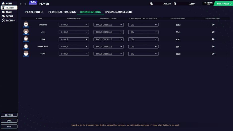 League Manager 2022 Screenshot