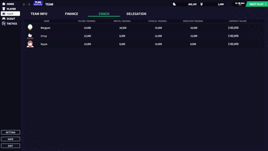 League Manager 2022 Screenshot