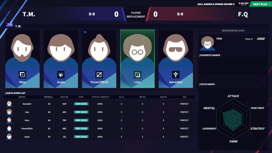 League Manager 2022 Screenshot