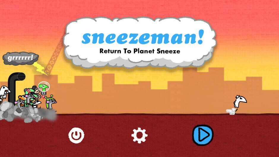 Sneezeman: Return To Planet Sneeze Screenshot