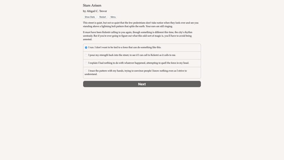 Stars Arisen Screenshot