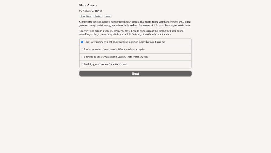 Stars Arisen Screenshot