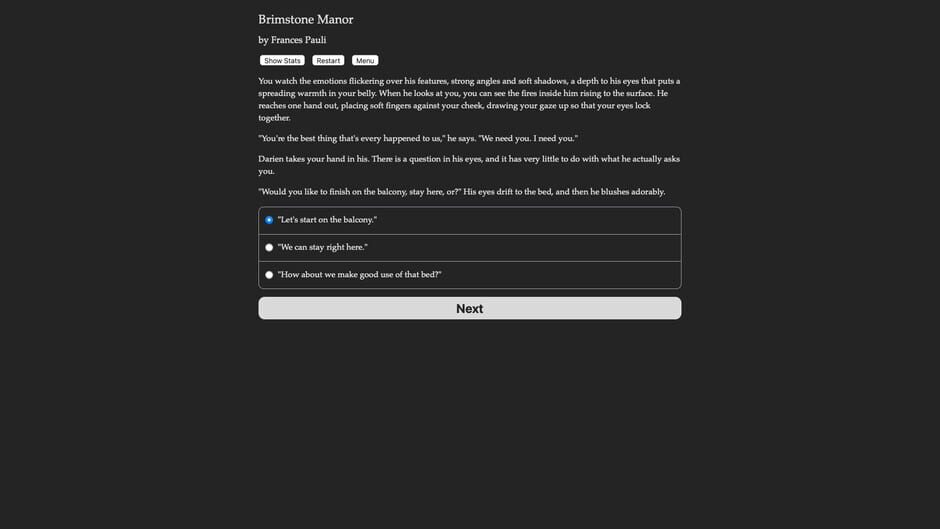 Brimstone Manor Screenshot