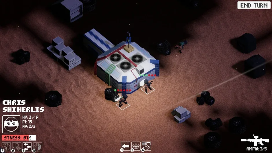 Кадър от Mars Tactics