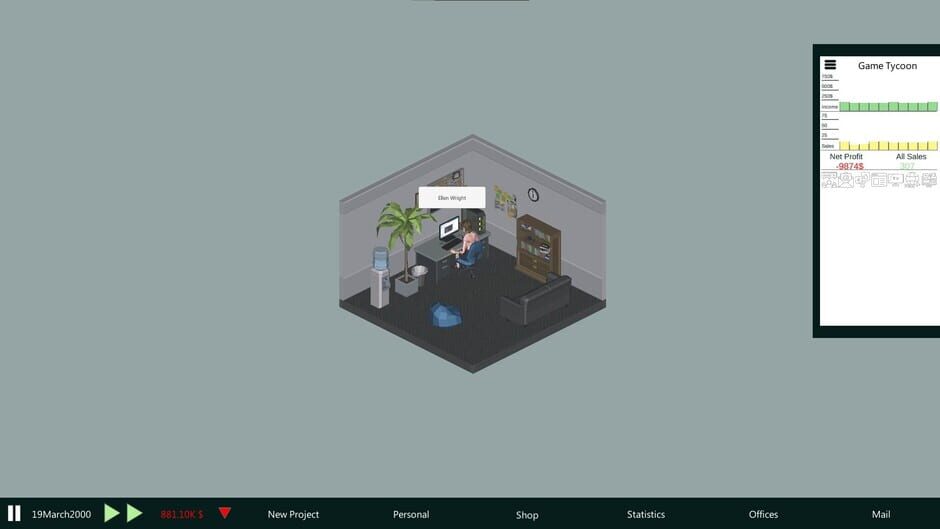 Modern Game Tycoon Screenshot