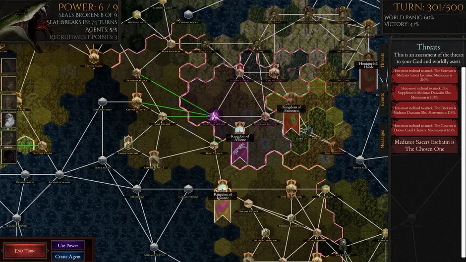 Screenshot 1 from Shadows of Forbidden Gods
