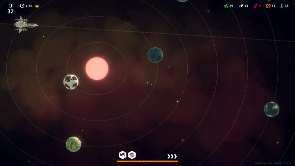 Warpflux screenshot