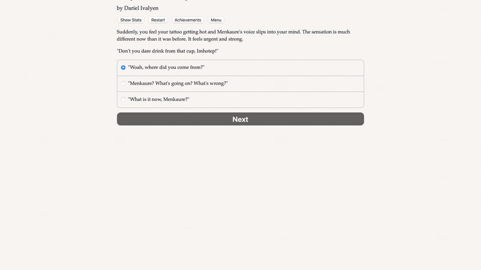 Temple of Endless Night Screenshot