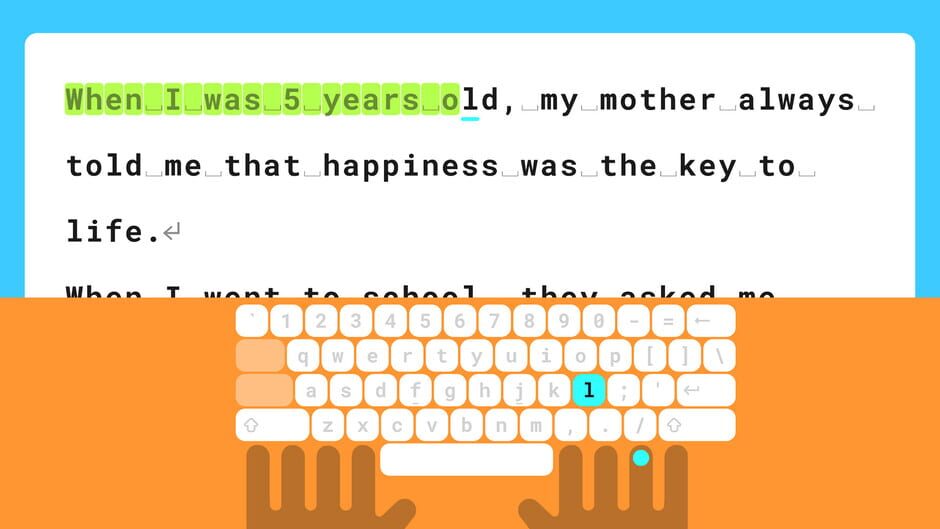 Typing Land Screenshot