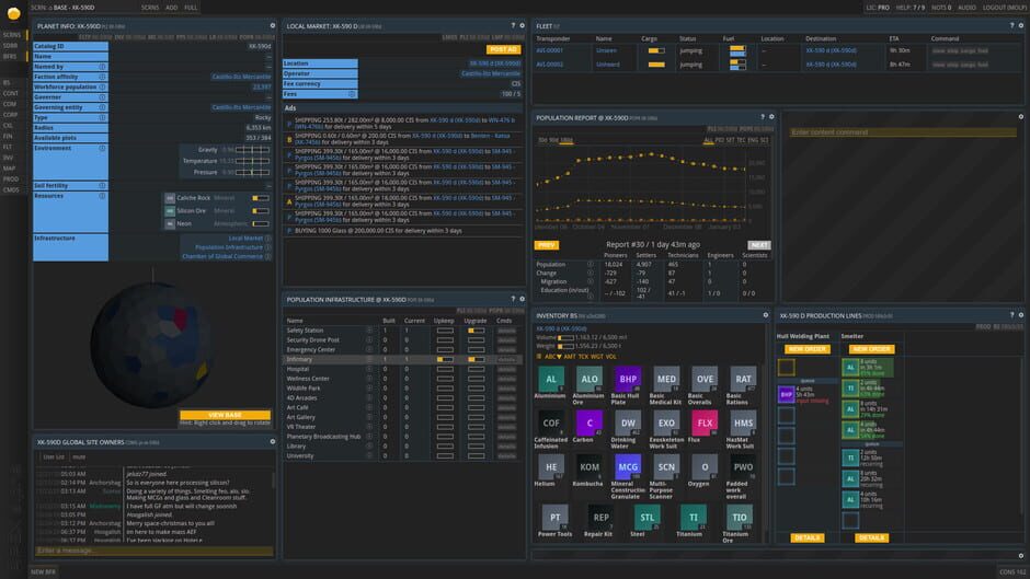 Prosperous Universe screenshot 5