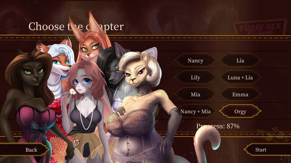 Furry Sex: Cabaret Screenshot