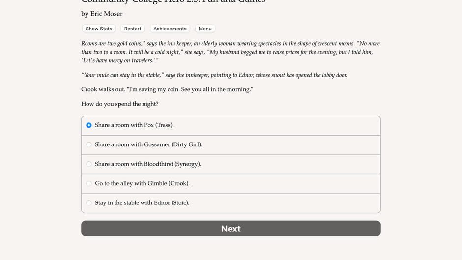 Community College Hero: Fun and Games Screenshot