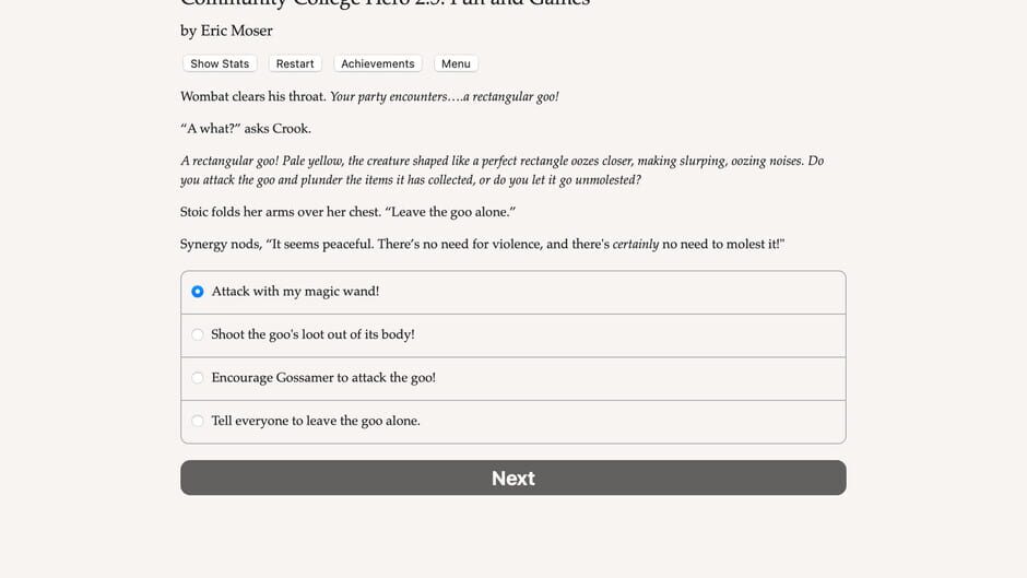 Community College Hero: Fun and Games Screenshot