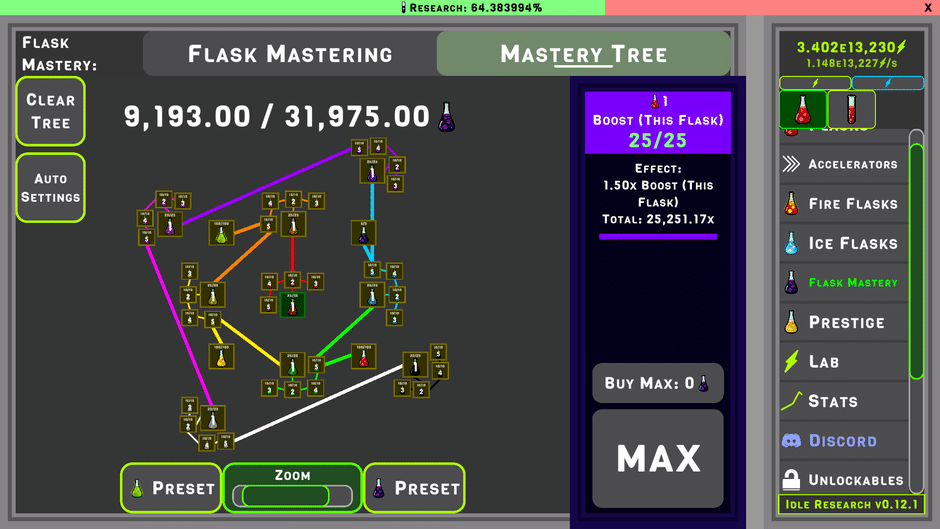 Idle Research Screenshot