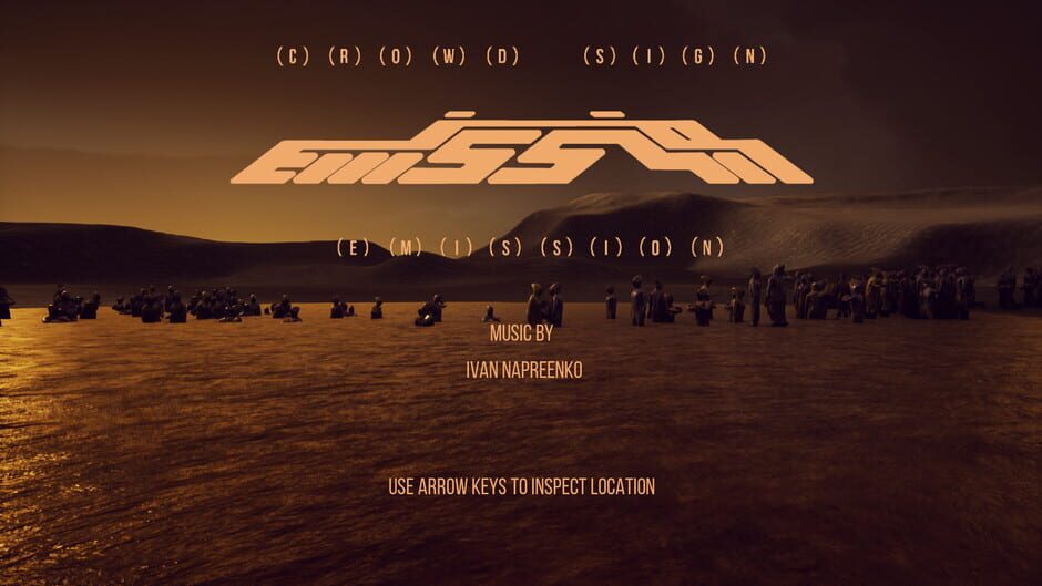 Crowd Sign: Emission Screenshot