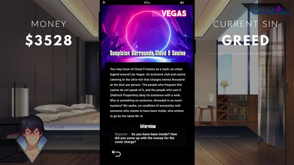 Sinsations Screenshot