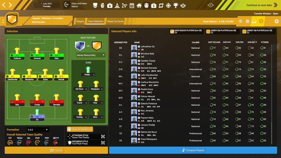 สกรีนช็อตจาก Soccer Boss (รูปที่ 15)