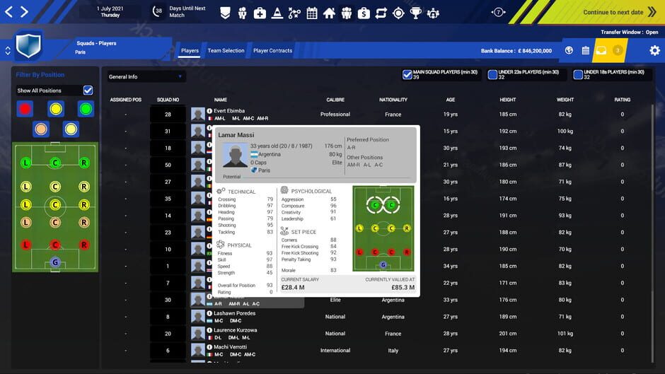 สกรีนช็อตจาก Soccer Boss (รูปที่ 14)