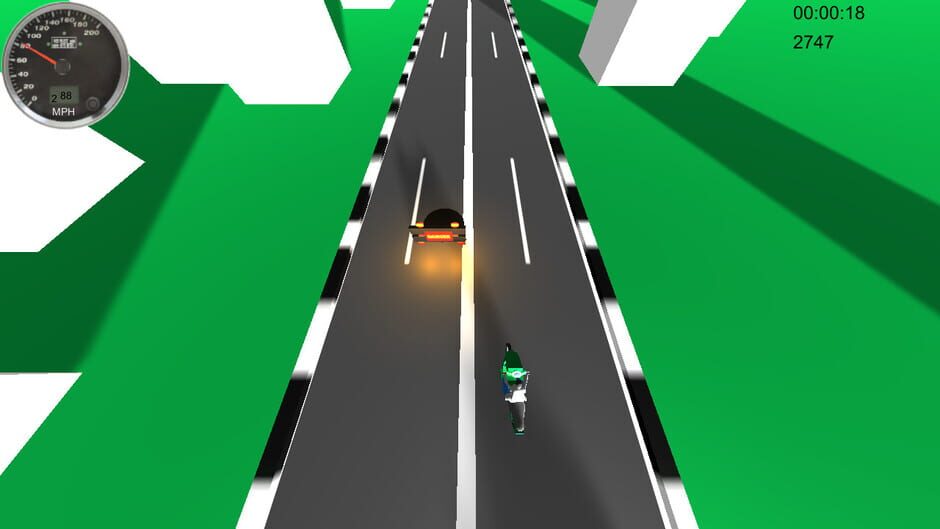 Motorbike Traffic Splash Screenshot