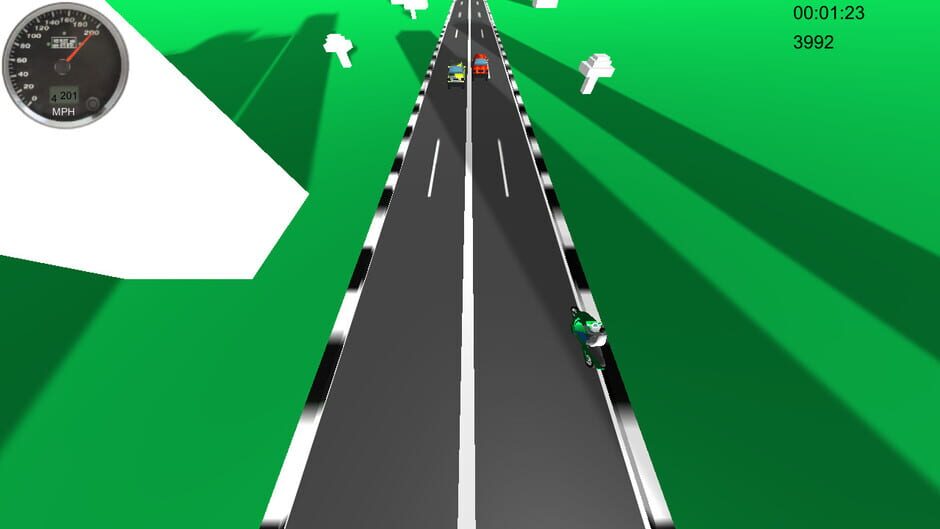 Motorbike Traffic Splash Screenshot