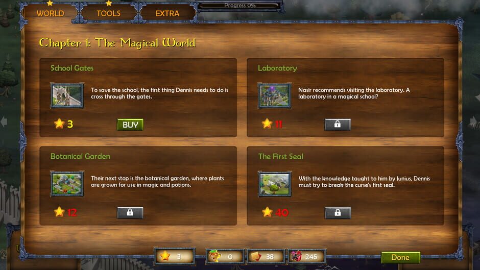 Academy of Magic: The Great Dark Wizard's Curse Screenshot