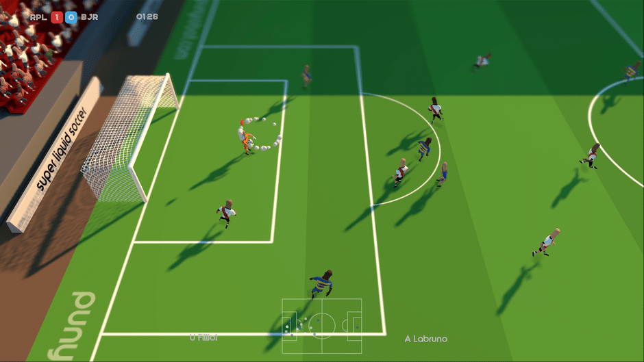 Super Liquid Soccer Screenshot