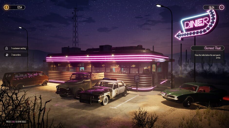 Screenshot Road Diner Simulator
