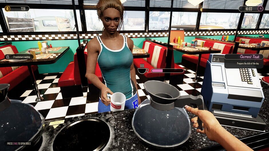 Screenshot Road Diner Simulator