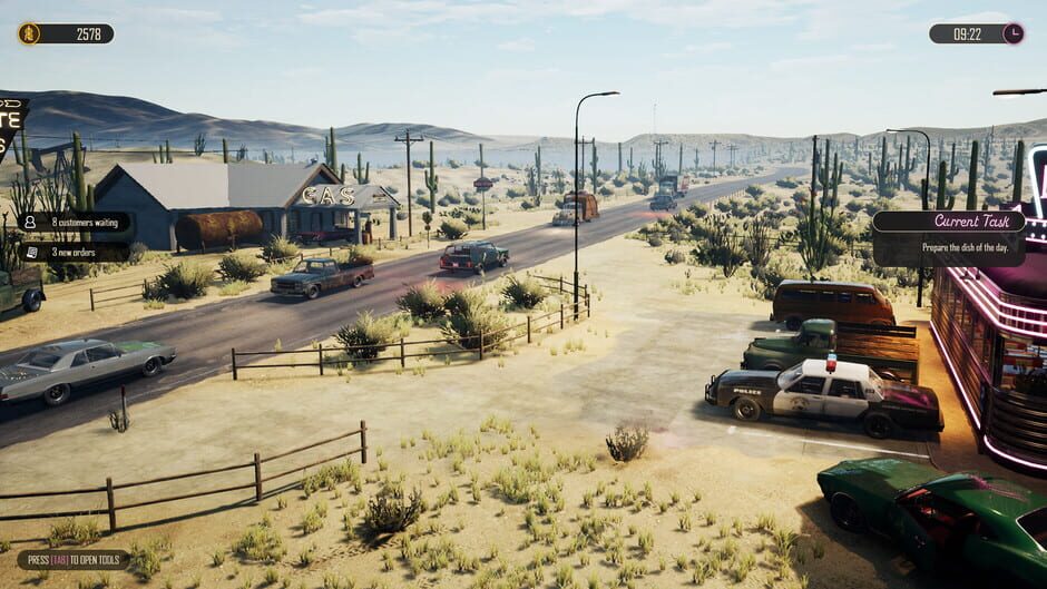 Screenshot Road Diner Simulator