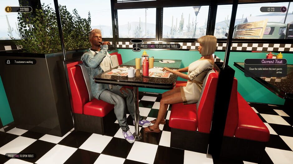 Screenshot Road Diner Simulator