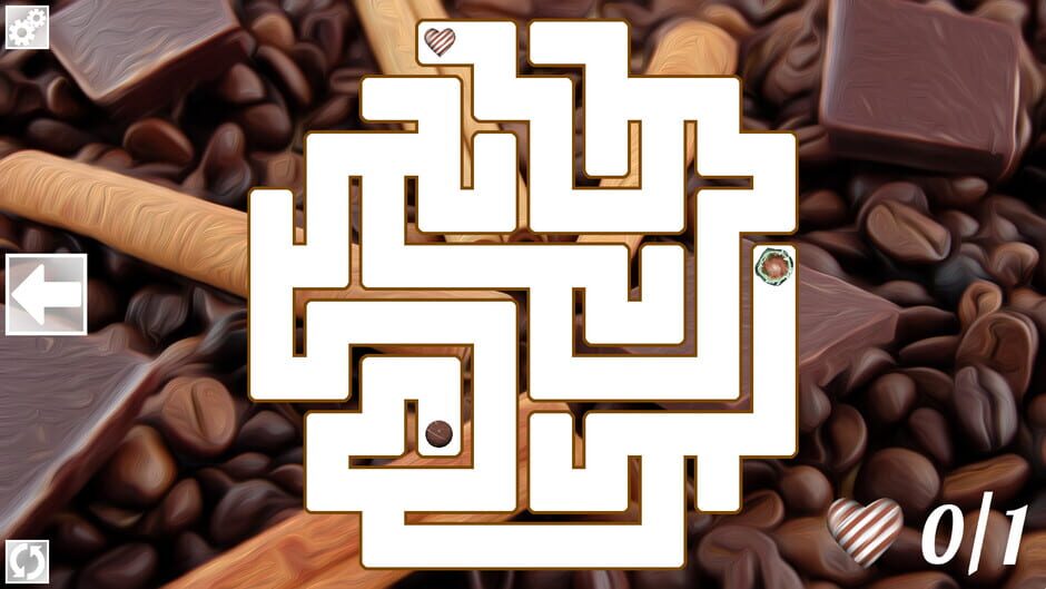 Maze Art: Brown Screenshot