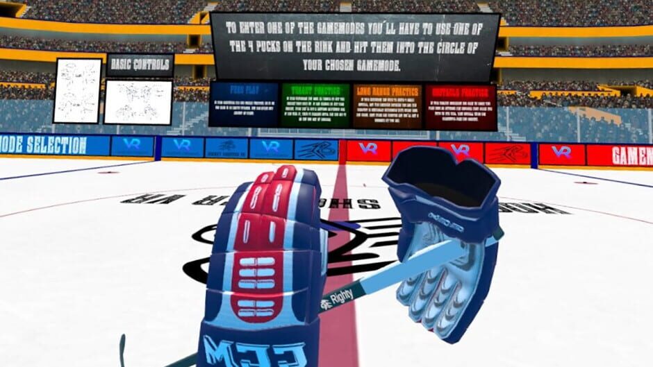 Hockey Shooter VR Screenshot