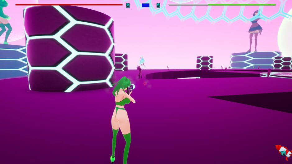 Anime Girls vs. Soldiers Screenshot