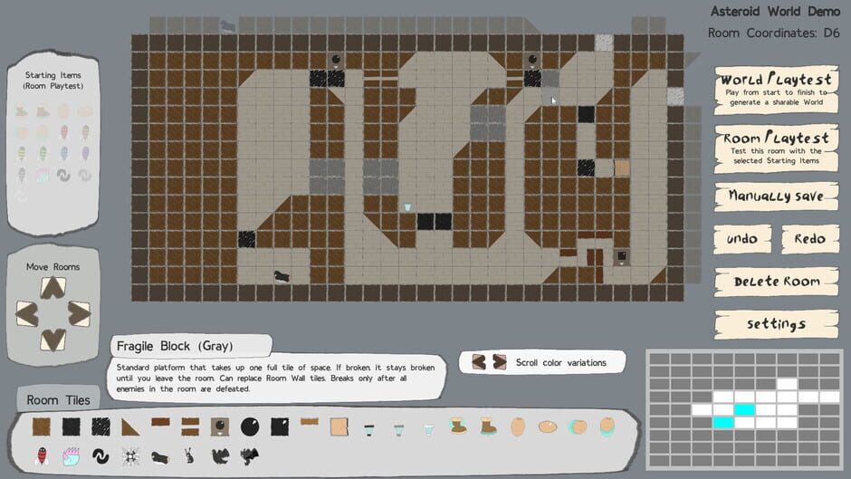 Creator's Asteroid Screenshot