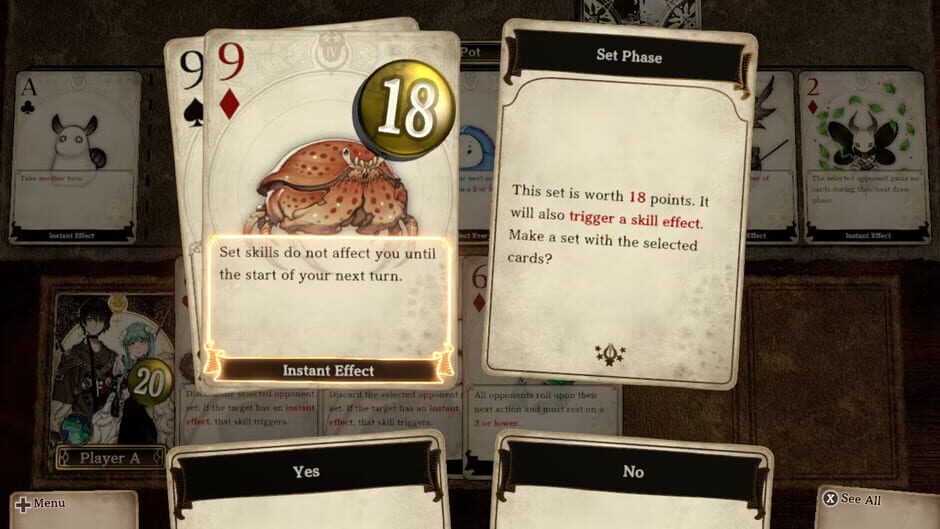 Voice of Cards: The Forsaken Maiden Screenshot