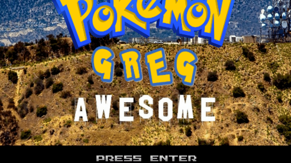 Pokémon: Greg Version Screenshot